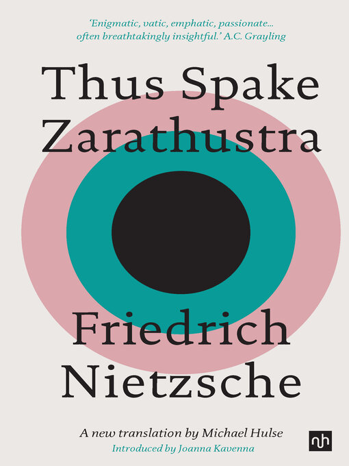 Title details for Thus Spake Zarathustra by Friedrich Nietzsche - Available